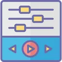 Free Equalizer Music Levels Sound Frequency Icon