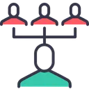 Free Equipe Grupo Gerente Ícone