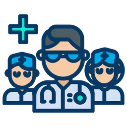 Free Équipe de médecins  Icône