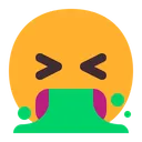 Free Erbrechen Flach Symbol