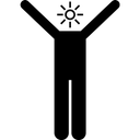 Free Erfreuter Mann  Symbol