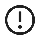 Free Error Circle Error Warning Icon