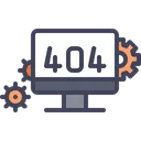 Free Error Page Not Icon