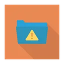 Free Error Folder Warning Icon
