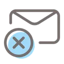Free Error Mail Letter Email Icon