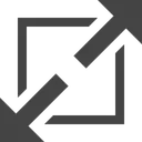 Free Erweitern Quadrat Symbol