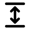 Free Vertikal Erweitern Symbol