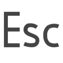 Free Esc A Icon