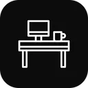 Free Escritorio Oficina Mesa Icono