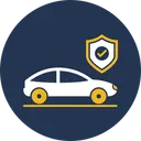 Free Escudo De Seguro De Carro Automatizado Automovel Ícone
