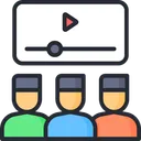 Free Espectadores Espectadores De Videos En Linea Usuarios Icono