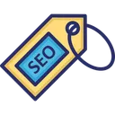 Free Marketing Seo Etiqueta Icon