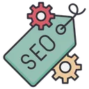 Free SEO Marketing Insignia Icon