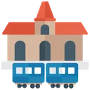 Free Estacao De Trem Estacao Ferroviaria Terminal Ícone