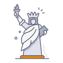 Free Estatua De La Libertad Icon