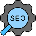 Free Seo Pesquisa Lupa Ícone