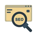 Free SEO Marketing Web Icono