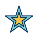 Free Estrela Favorito Curtir Icon