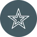 Free Estrela Favorito Curtir Icon