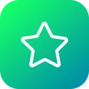 Free Estrela Marcador Curtir Icon