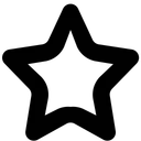 Free Estrela Marcador Curtir Icon