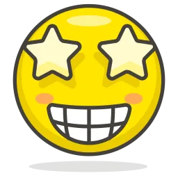 Free Estrelado Emoji Ícone