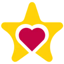 Free Corazon estrella  Icon