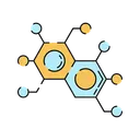 Free Estructura De La Molecula Molecula Ciencia Icon