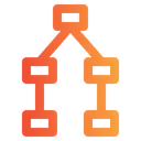 Free Estructura Organizativa Diagrama Diagrama De Flujo Icono