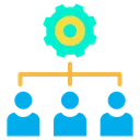 Free Gestao Organizacao Fluxo De Trabalho Ícone