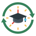 Free Estudante em tempo integral  Ícone