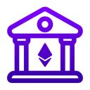 Free Ethereum Bank Bank Crypto Icon