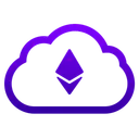 Free Ethereum Cloud  Icon