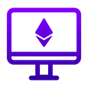 Free Ethereum Computer Computer Crypto Icon