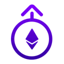 Free Ethereum Growth Growth Crypto Icon