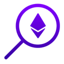 Free Ethereum Search Search Crypto アイコン