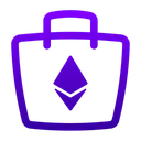 Free Ethereum Shopping Shopping Bag Crypto Icon