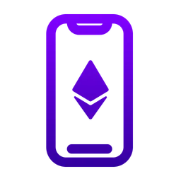 Free Ethereum Smartphone  Icon