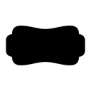 Free Beschriftungsrahmenform  Symbol