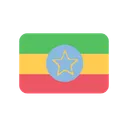 Free Etiopia Bandera Pais Icono