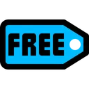 Free Etiqueta gratis  Icono