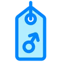 Free Etiqueta Masculina Icon