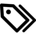 Free Etiquetas Icono