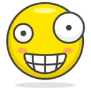 Free Emerveille Sourire Visage Icône