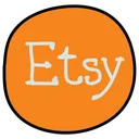 Free Etsy  Icon