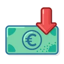 Free Eur Down  Icon