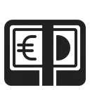 Free Billet De Banque Haut Contraste Icône
