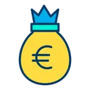 Free Euro bag  Icon