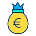 Free Euro Bag Moneybag Money Sack Icon