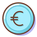 Free Euro Coin  Icon